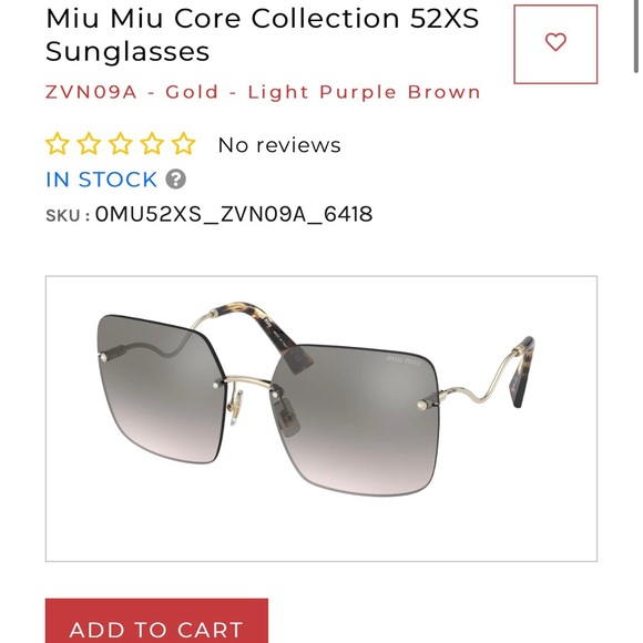 Miu Miu Sunglasses